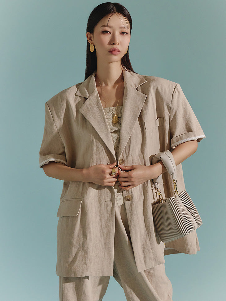 J1887 Linen Jacket