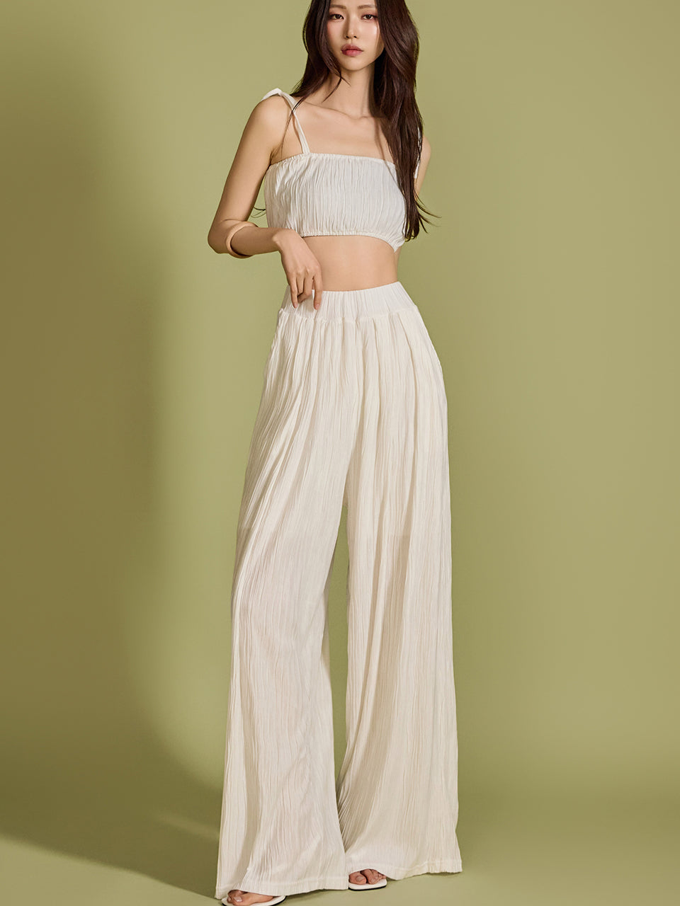 D5045 Pleated Two-Piece