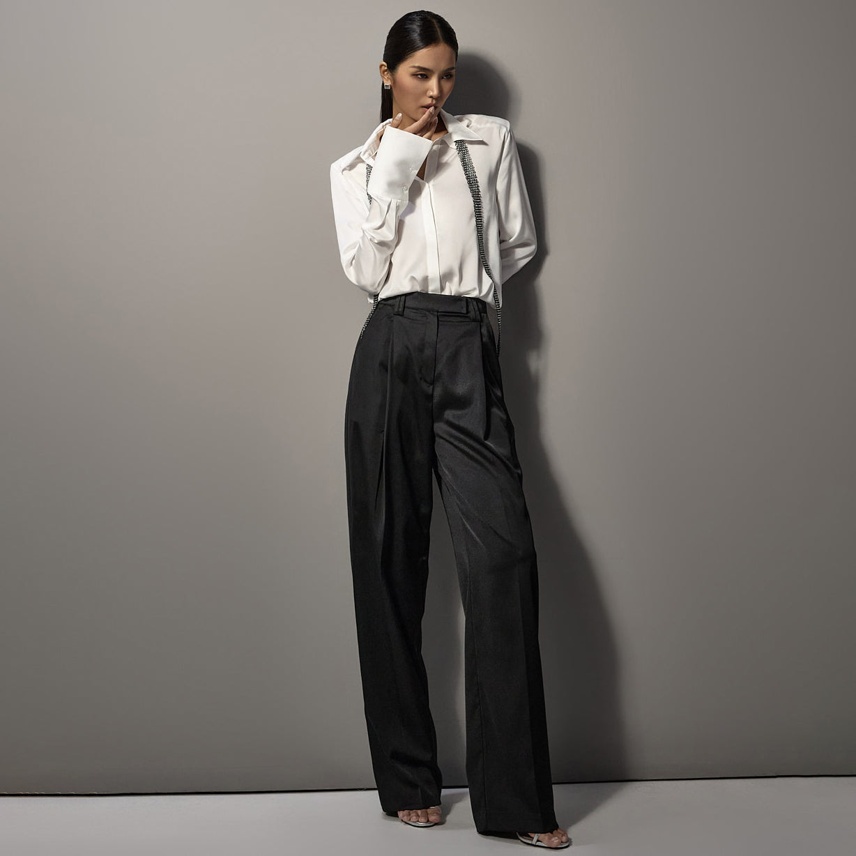 P3440 Pintuck Slacks