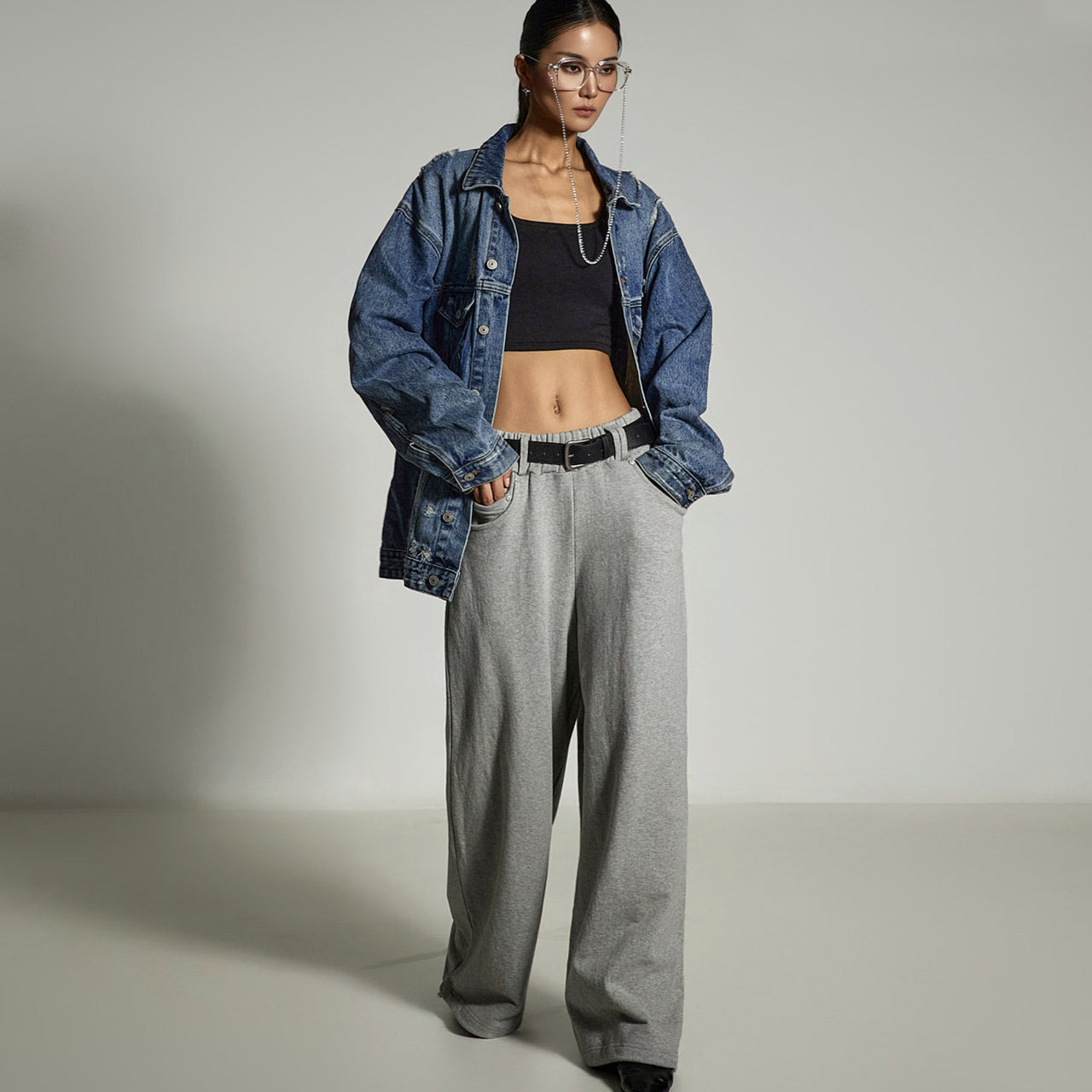 P3638 Wide Sweat Pants