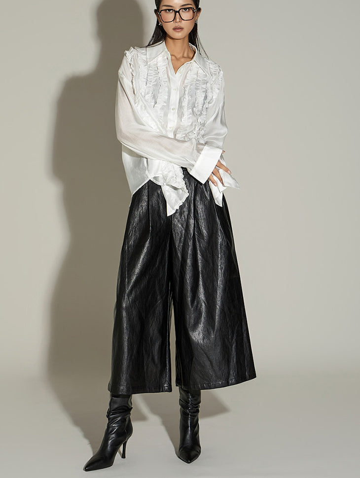 P3658 Wide Short Pants