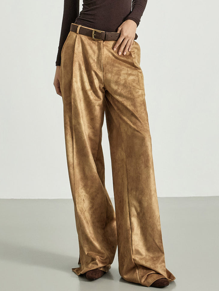 P3680 Suede Pants