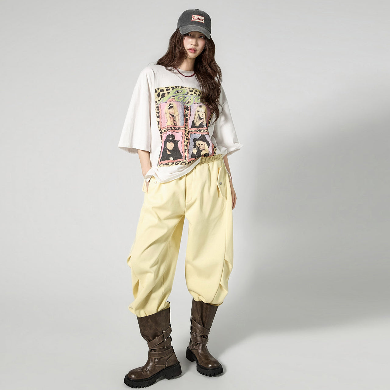 P3757 Curved Sweat Pants