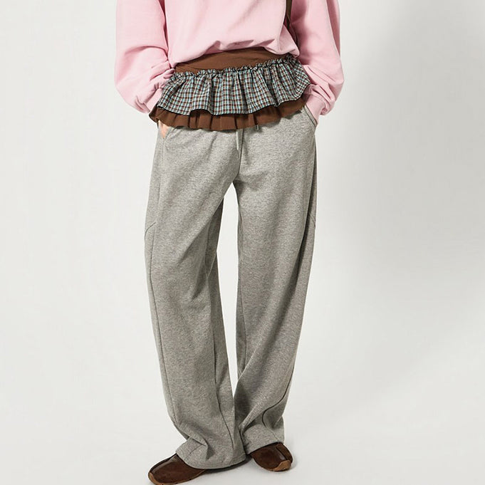 P3763 Pintuck Sweat Pants