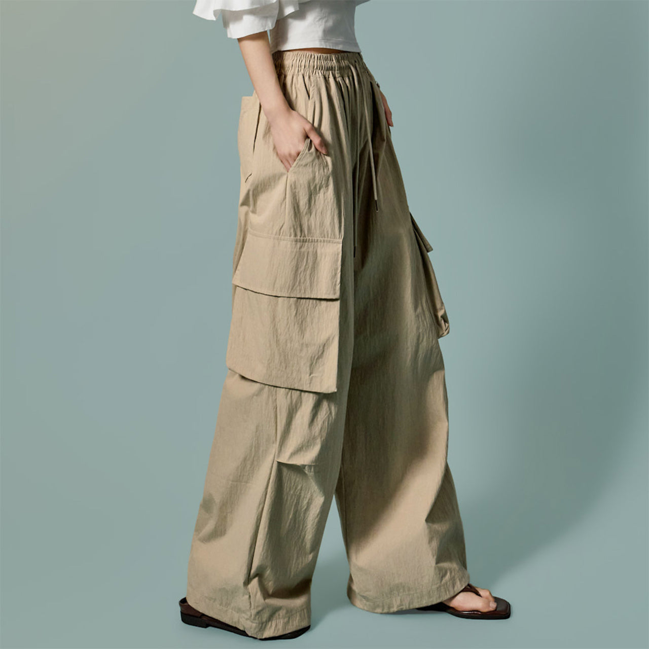 P3827 Big Cargo Wide Pants