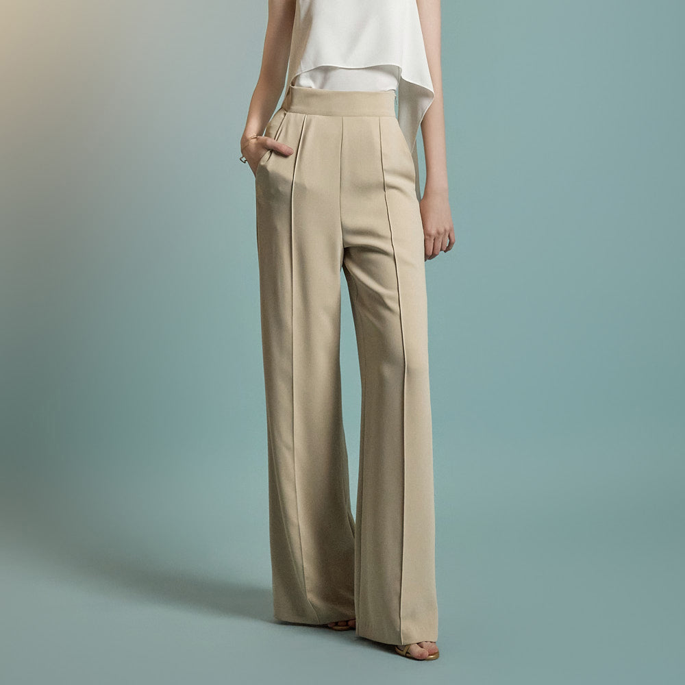 P9166 Pintuck Slacks