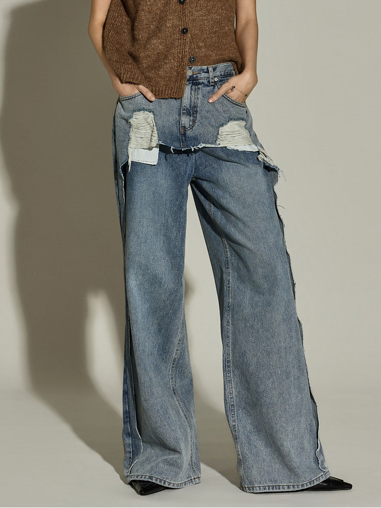 PJ607 Wide Jeans