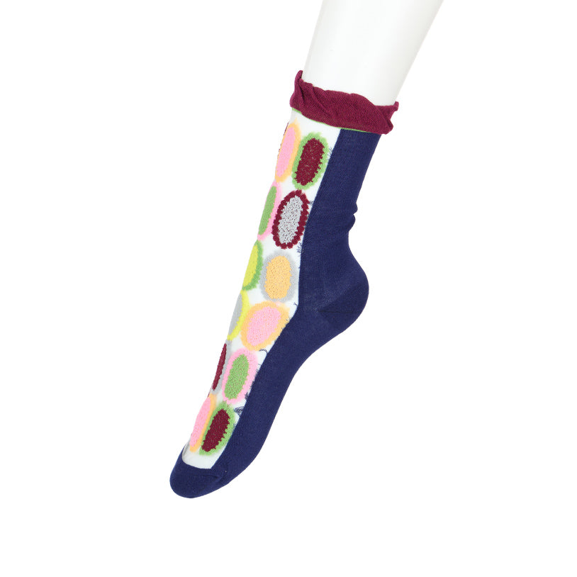 RE-362 Mix Dot Socks