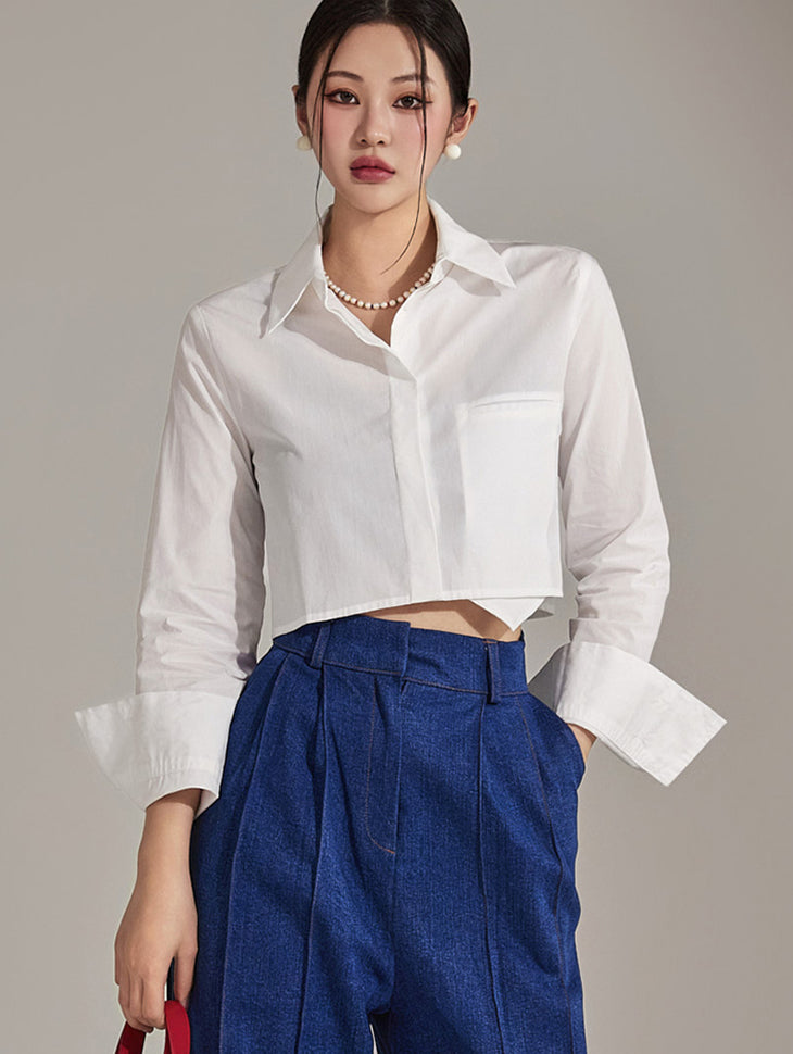 S601 Crop Shirt