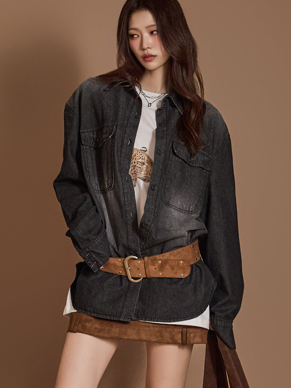 S660 Denim Long Shirt