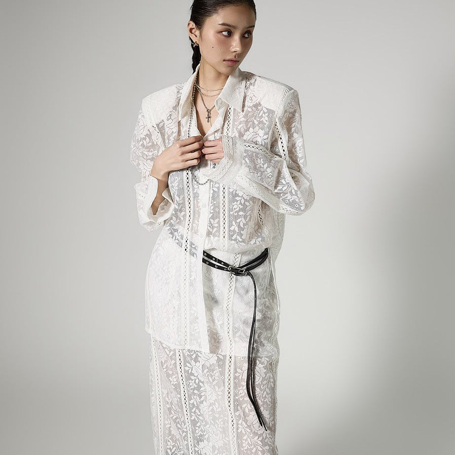 S843 Lace Shirts