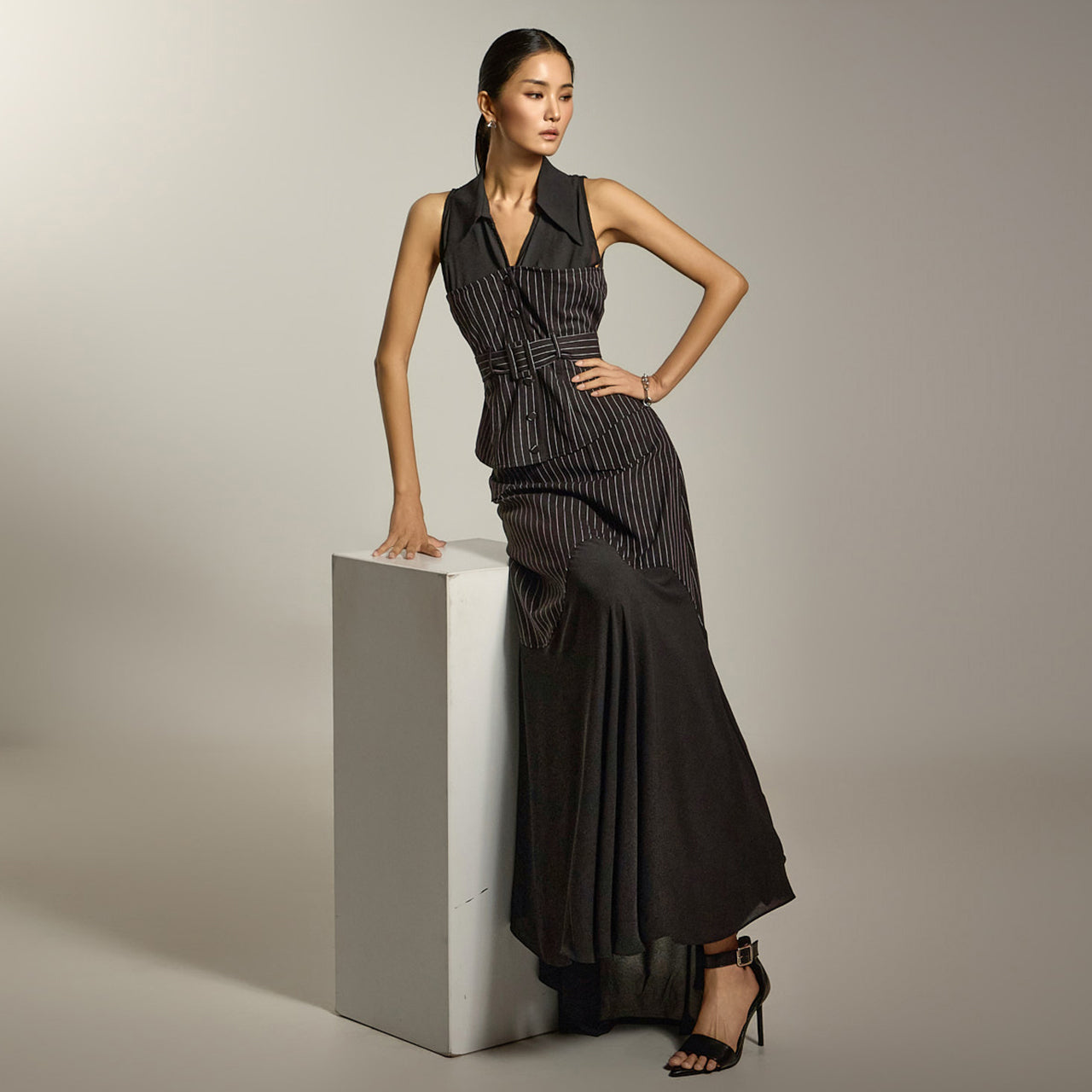 SK2999 ストライプスカート