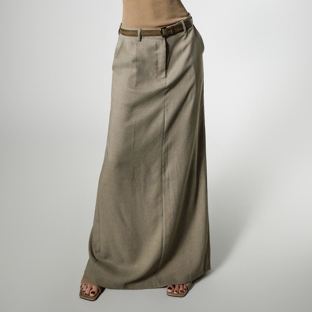 SK3198 H-Line Maxi Skirt