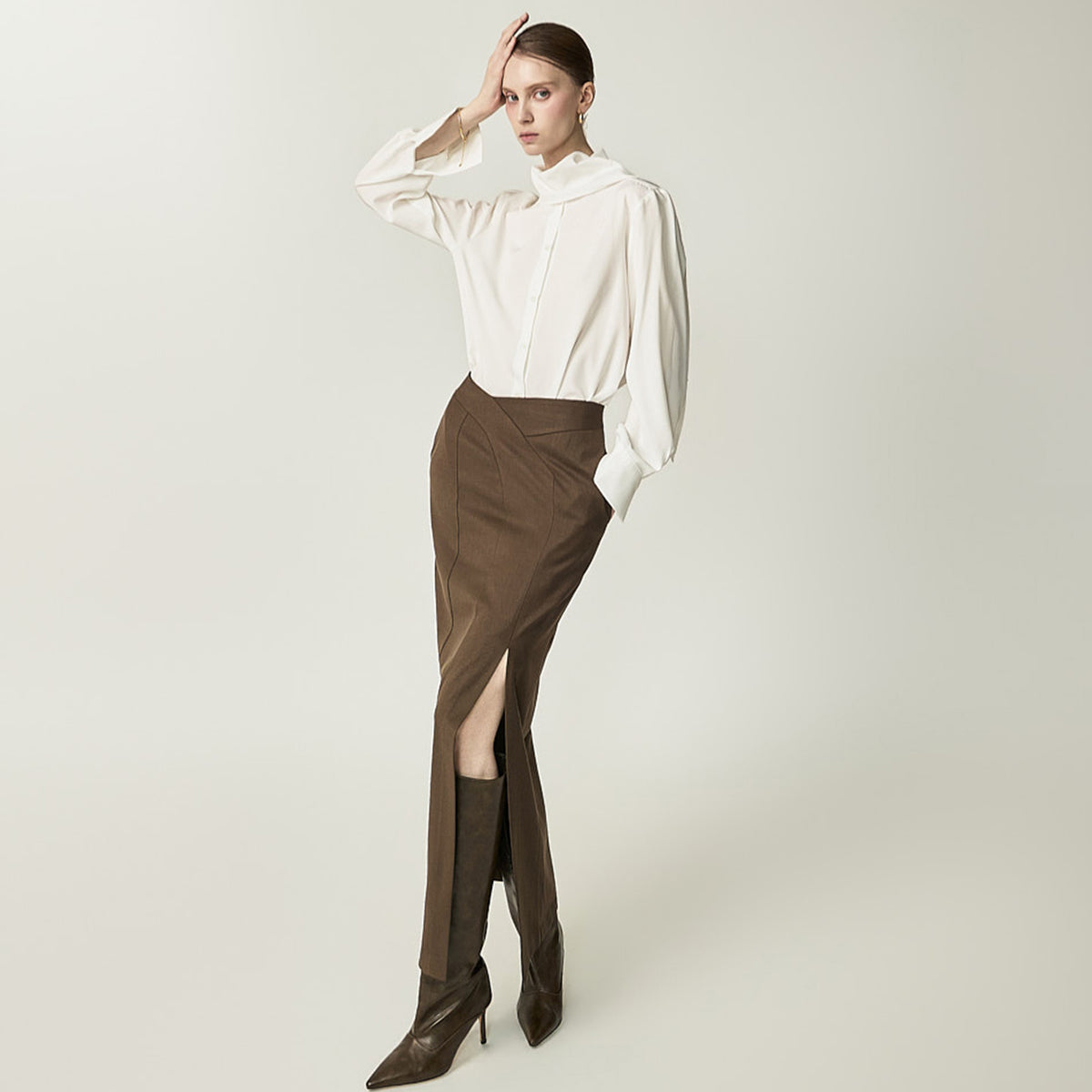 SK3282 Slit Skirt