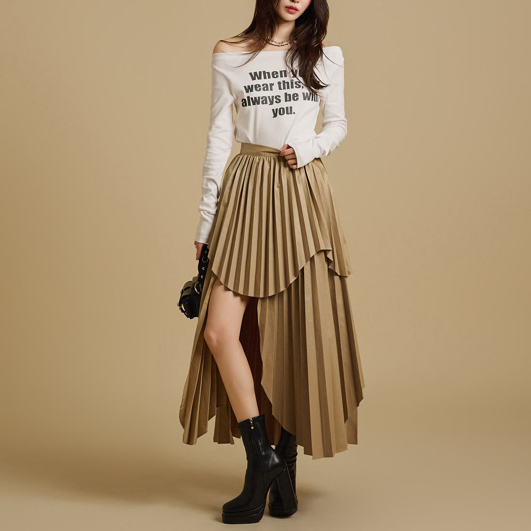 SK9263 Layered Skirt