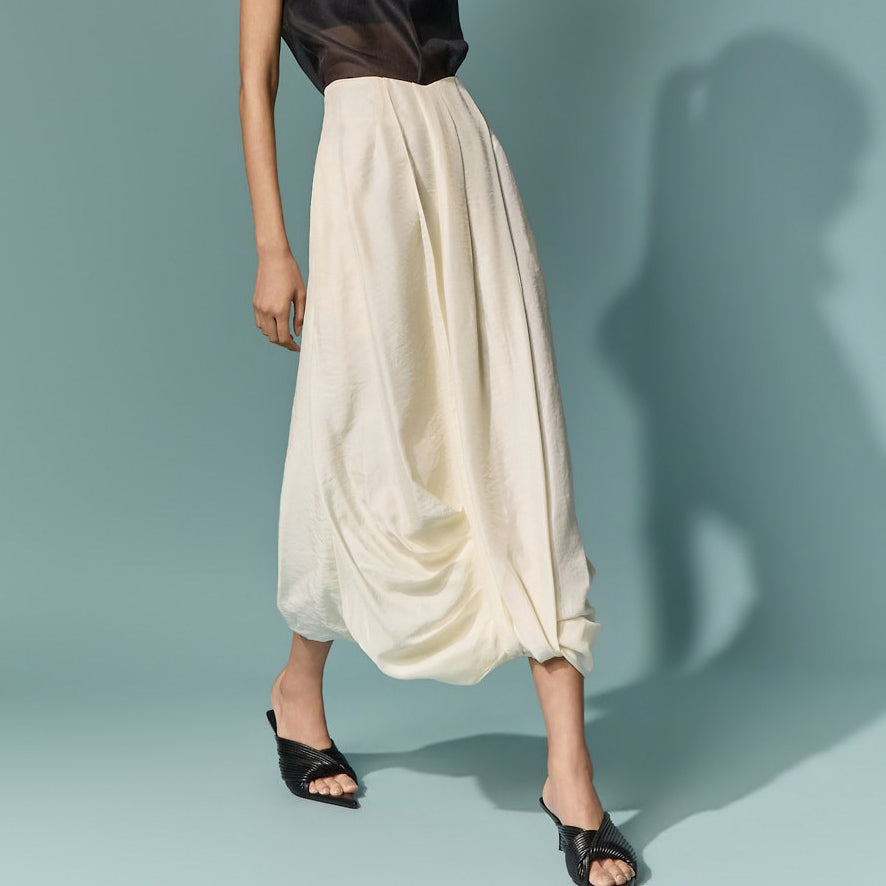 SK9303 Drape Balloon Skirt