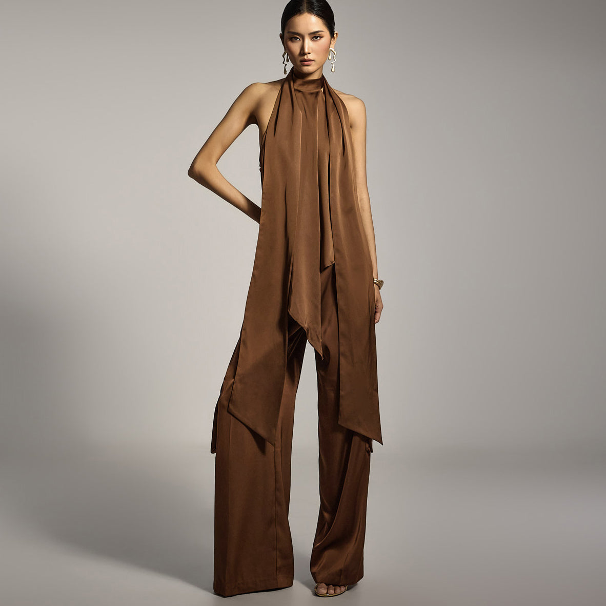 TP2130 ブラウス＆スラックスセット