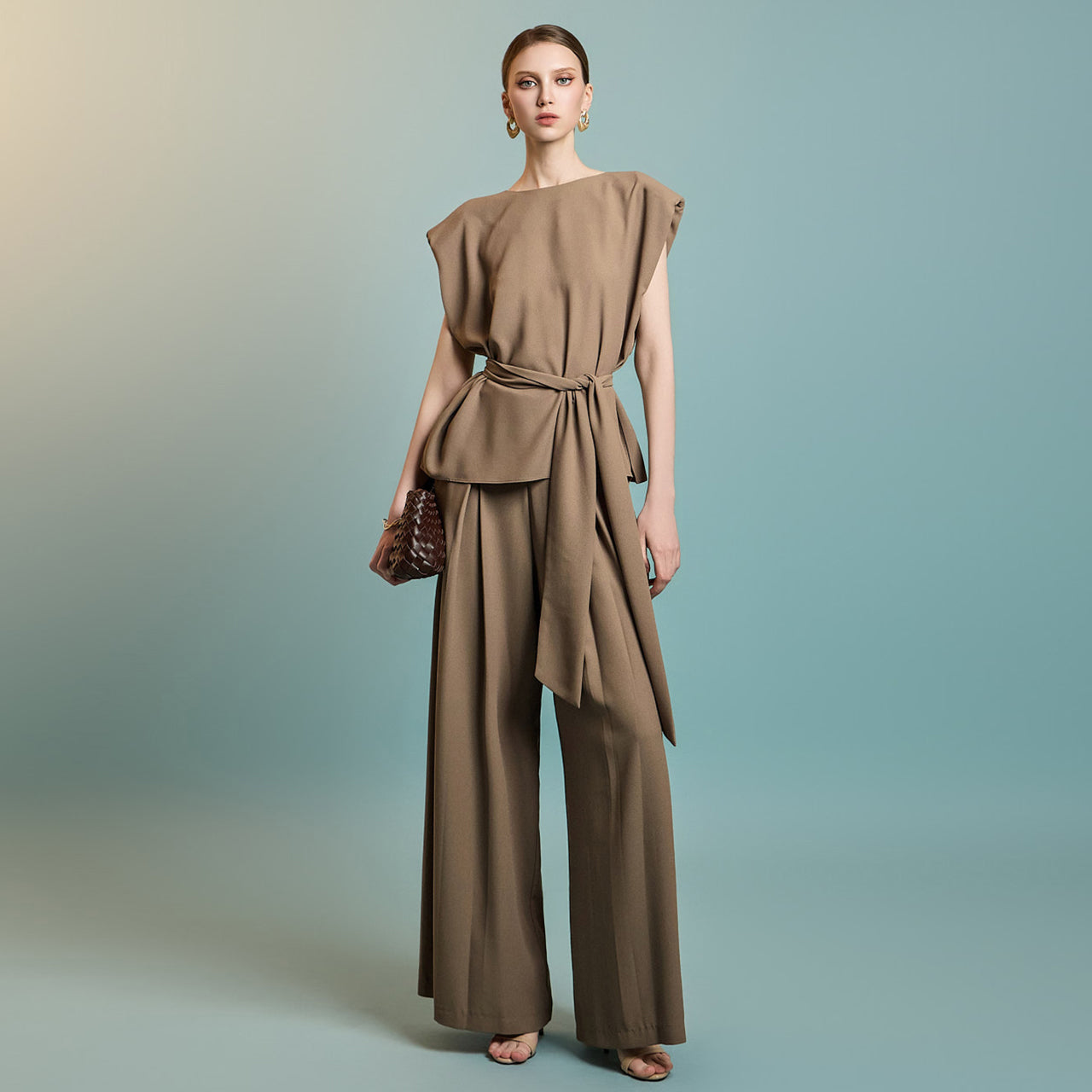 TP2165 ブラウス＆スラックスセット