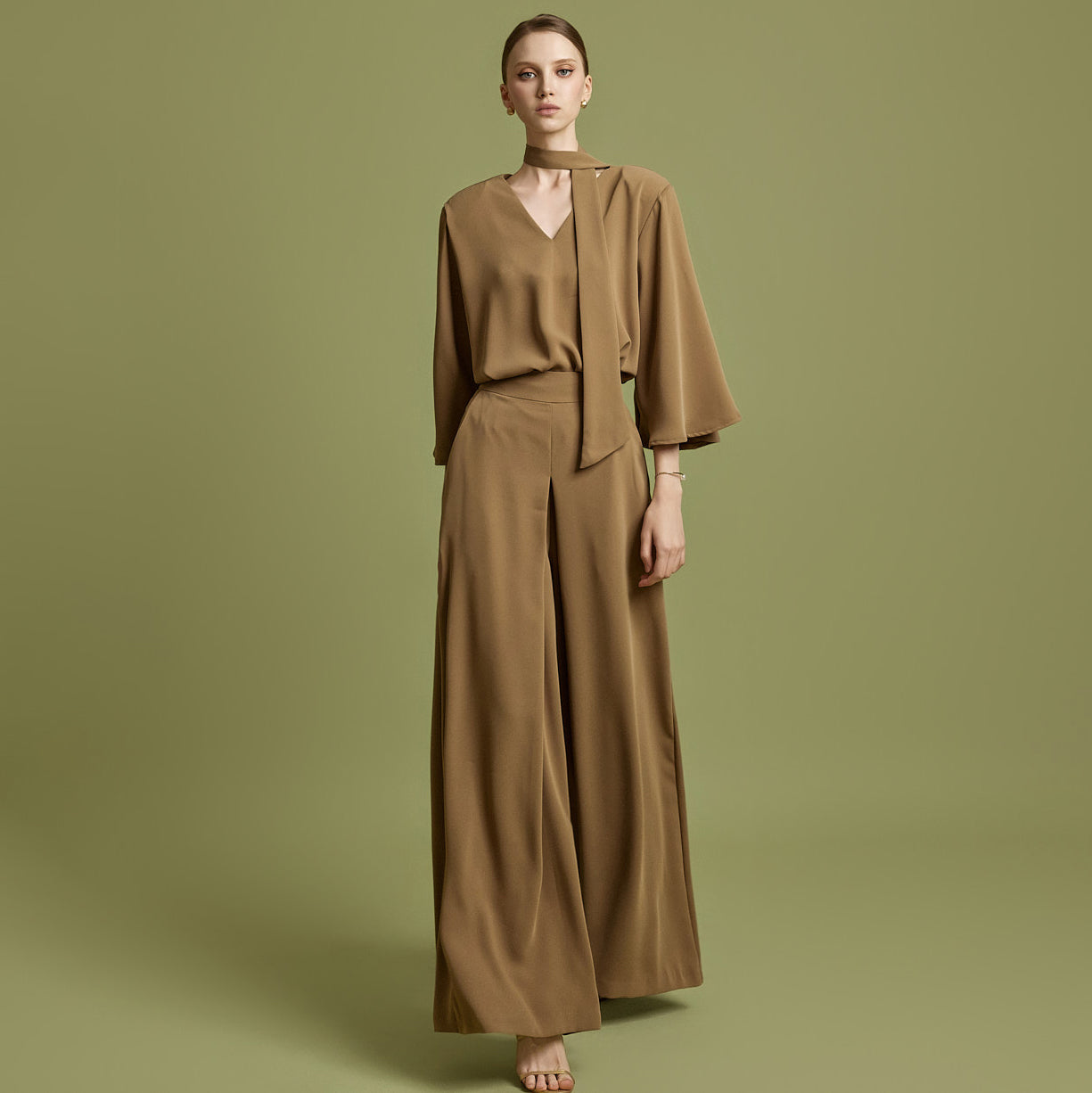 TP2240 Blouse and Slacks Set