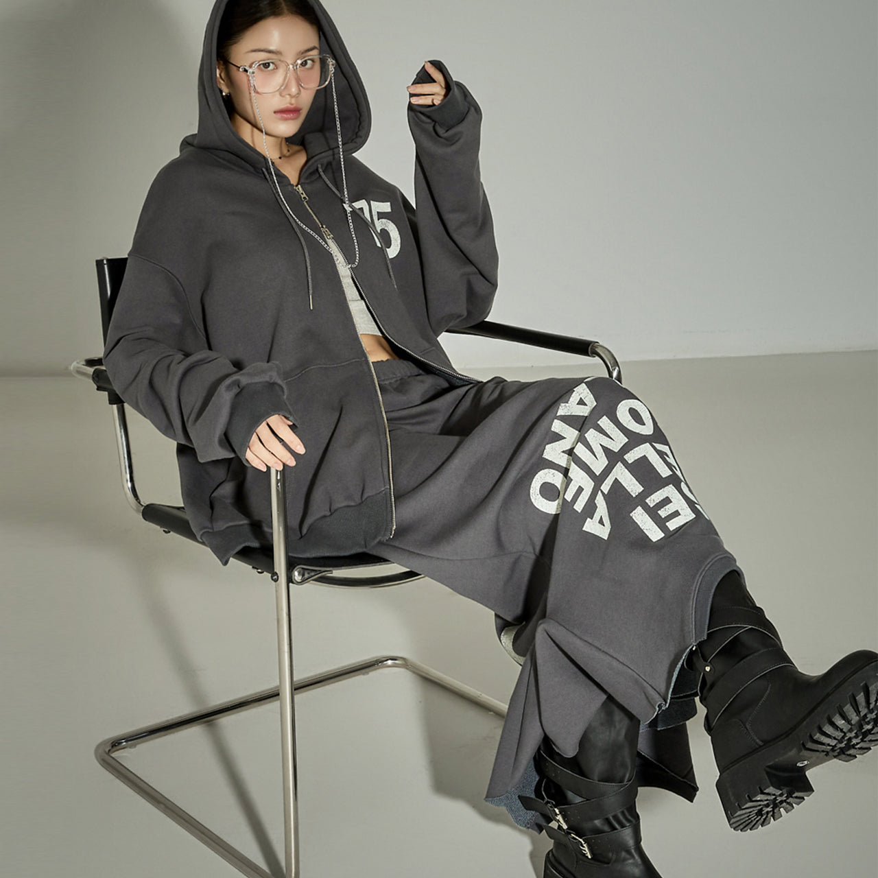 TP2253 Zip-Up and Skirt Set