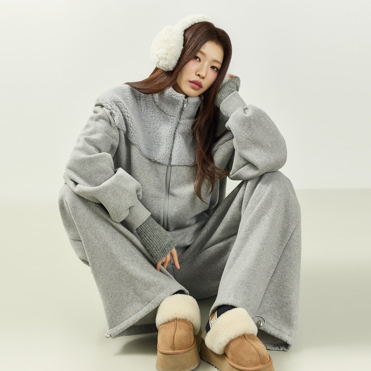 TP2312 Zip-Up and Pants Set