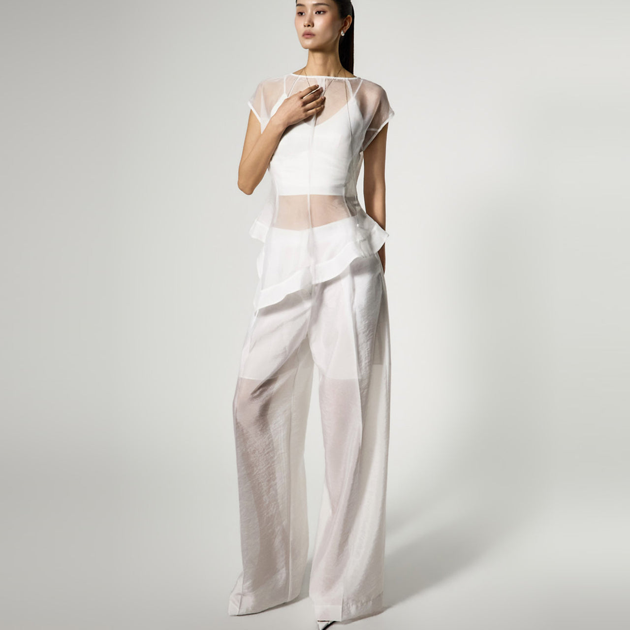 TP2376 ブラウス＆スラックスセット