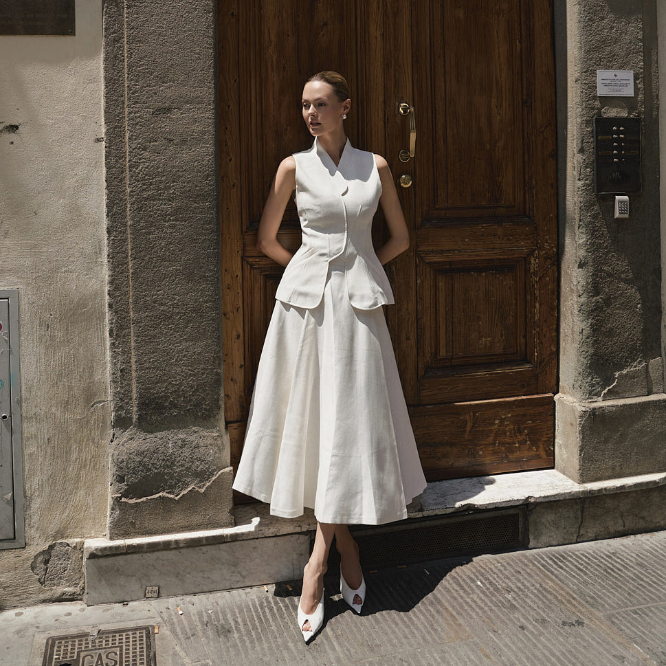 TP9148 Blouse and Skirt Set