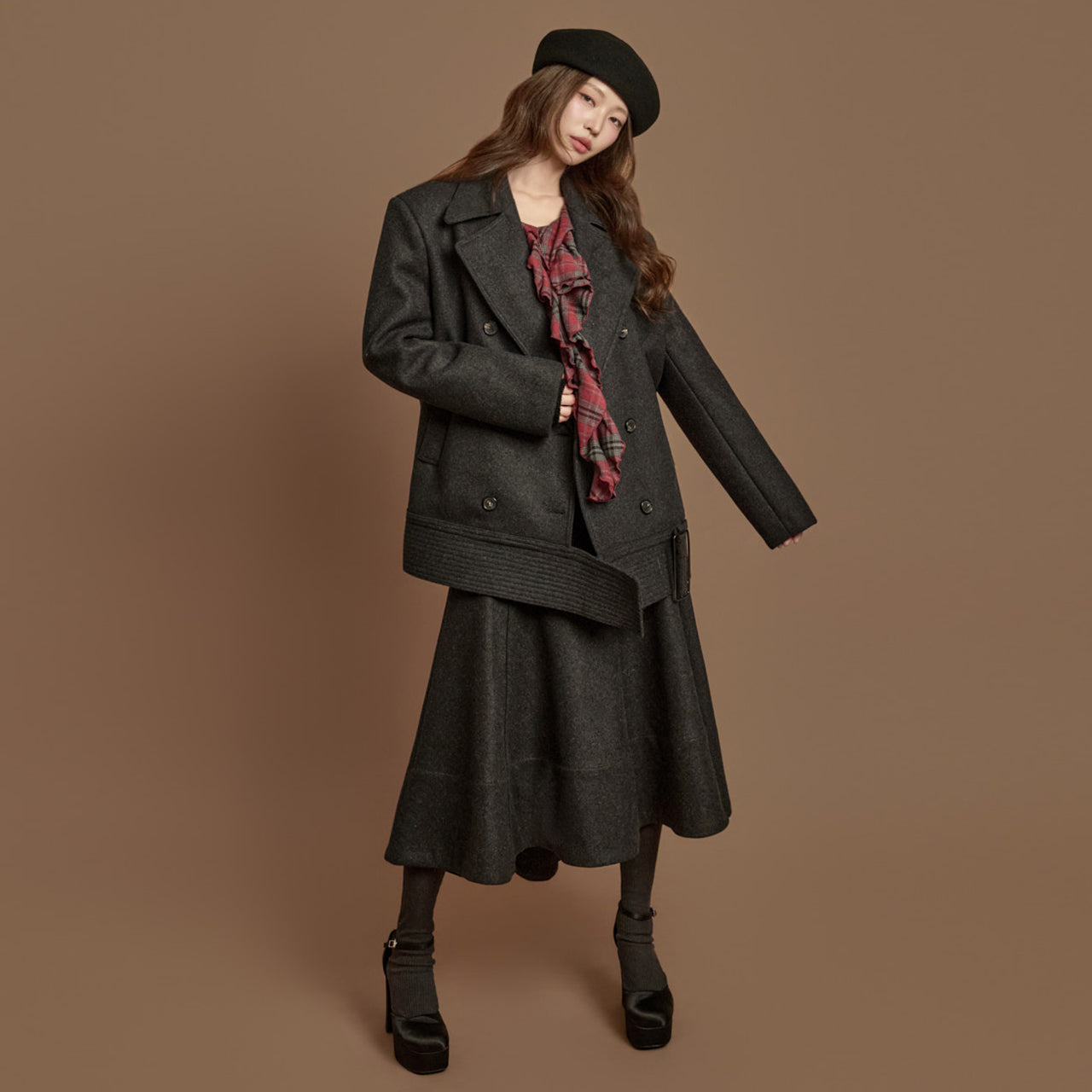 TP9195 Coat and Skirt Set