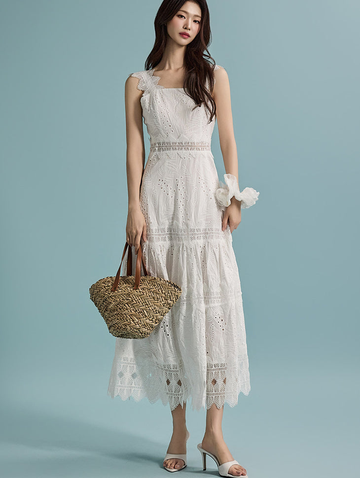 D5012 Embroidered Dress